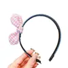 Diadema con lazo, lindo accesorio para el cabello para niñas, pinza para el cabello estilo princesa coreana, moderna para sujetar mechones sueltos, suave con el cuero cabelludo, venta al por mayor