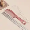 Peine con Forma de Dulce de Cristal con Dientes Flexibles para un Peinado Fácil, No Tira del Cuero Cabelludo, Mango con Diseño de Agujero para Colgar