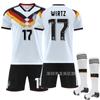 Copa Mundial 2025-26 Alemán 10 Musiala Uniforme de Fútbol Local No. 13 Muller 6 Kimmich Uniforme de Equipo