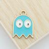 Accesorios de bricolaje, dibujos animados de cabeza redonda, animación, gota de aceite, aleación, funda para teléfono, pulsera, banda para el cabello, colgante, llavero.