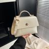 Bolso Pequeño de Sensación de Alta Gama Transfronterizo para Multitudes Pequeñas Bolso de Hombro Cruzado para Mujer 2025 Nuevo Primavera y Verano Combinable Casual Portátil Bolso Cuadrado Pequeño