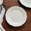 Loita Francesa Cerámica Repujada Vajilla Plato de Cerámica Taza de Café Platillo Bol de Cerámica Plato Hondo Plato Ovalado Plato de Postre
