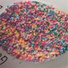 Lentejuelas de Trébol de Cuatro Hojas de 4 mm al por Mayor para Uñas Coloridas Material Hecho a Mano DIY para Niños Relleno de Pegamento Gotita para Slime