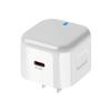 Cargador Pd20W es Adecuado para Cabezal de Carga de Teléfono Móvil Apple iPhone, Estándar A+C de EE. UU., Europeo y Británico, Cabezal de Carga Rápida Multipuerto con Luz