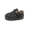 Zapatos Birkenstock para Niñas 2026 Invierno Nuevo Estilo Zapatos Casuales de Lana a Cuadros para Niños Zapatos de Algodón Cálidos con Felpa para Bebés Modernos