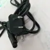 Cargador adaptador de corriente para cámara digital Cable de carga AC enchufe plano Estándar Americano/dos redondos Estándar Europeo cable de alimentación de 8 puntas