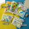 Bolsa de Almacenamiento para Bloques de Construcción Rompecabezas Juguetes Clasificación Artefacto Bolsa de Malla Paquete con Cremallera de Partículas Pequeñas para Niños Caja Transparente