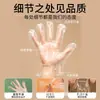 Guantes Desechables de Plástico Empaque Pequeño Individual Grado Alimenticio Espesados Personalizados Catering Para Llevar Pizza Guantes para Langosta