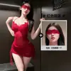 Zuitingfeng lingerie sexy plus size sexy renda transparente malha bodycon vestido puro desejo gola halter amarração qqny flirt