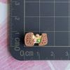Mini tamaño pequeño Galleta Comida Juego Resina Accesorios Gato Estrella Galleta Funda para Teléfono Pasador Pegamento de Crema Accesorios Material