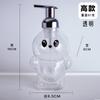 Botella de Labubu Linda de Dibujos Animados de Plástico para el Hogar, Baño, Tipo Pulsador para Champú, Gel de Ducha, Botella de Desinfectante de Manos