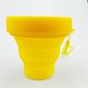 Vaso de Agua Plegable de Silicona para Deportes al Aire Libre, Viajes, Portátil, Resistente a Caídas, Silicona Resistente a Altas Temperaturas, Vaso Telescópico