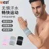 Muñequeras Deportivas para Hombres y Mujeres, Absorbentes de Sudor para Fitness, Transpirables, Protectores de Muñeca Antitorsión, Equipo Protector para Bádminton, Baloncesto, Correr, Versión Ligera