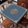 Nova toalha de mesa de estilo chinês água e óleo descartável tapete de mesa de café de couro doméstico silicone mesa de mahjong mesa quadrada de jantar pano acolchoado