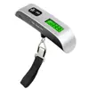 Balanza para equipaje de viaje, Balanza electrónica portátil, Mini balanza de mano portátil pequeña de alta precisión, Balanza de resorte para entrega express