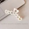 Novo Grampo de Cabelo Dopamina Estrela de Cinco Pontas Coração para a Parte de Trás da Cabeça, Doce Presilha Tubarão Grampo de Cabelo Estrela Acessório de Cabelo