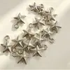 Plástico CCB estrella de mar pentagrama cuenta geométrica perforada transfronteriza DIY accesorios para pulsera collar de joyería hecha a mano