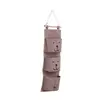 Bolsa Colgante de Tela para Almacenamiento Detrás de la Puerta, Bolsa de Almacenamiento para Mesita de Noche, Bolsa Colgante de Pared para Almacenamiento de Calcetines, Almacenamiento Colgante de Pared para Mesita de Noche para Dormitorio