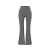 Calça Flare Slimming Confortável com Cintura Alta e Caimento Fluido para Mulheres Verão 2025 Casual Hot Girl Calça Slimming de Perna Reta Comprimento Total