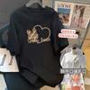 Ropa de Lactancia Top de Lactancia Oculto para Mamá Caliente Ropa de Lactancia de Verano Ropa Exterior Camiseta de Manga Corta Luna Ropa de Verano
