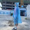 Impermeable Desechable para Obra de Construcción Engrosado Impermeable Ingeniería Unisex para Adultos Ropa de Abrigo Portátil Eva Largo Impermeable
