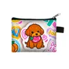 Bolso de Mano Nuevo Lindo para Mascota Gato y Perro Transfronterizo Bolsa Linda para Tarjetas de Recompensa Estudiantil Bolsa para Llaves Bolsa para Guardar Monedas