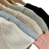 Camiseta de manga corta transpirable de seda helada estilo francés con diseño hueco para mujer, nuevo top de punto elegante de verano ajustado con cuello redondo