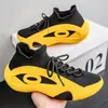 Zapatos de Hombre de Alta Gama Transfronterizos Talla Grande Nuevo Verano Versátiles Malla Transpirable Suela Gruesa Juveniles para Correr Deportivos y Casuales
