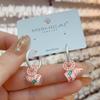Nuevos Pendientes Colgantes de Calabaza Pintada Estilo Chino Retro Elegantes Únicos Nicho Estilo Nacional Pendientes Lujo Accesible Pendientes Cheongsam para Mujer