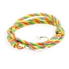 AliExpress comercio exterior popular velero estilo marino ancla de barco gancho pulsera tejida de nailon tienda de 2 yuanes suministro pulsera