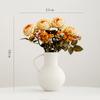 Shumen Arte Maceta Cerámica Florero Lujo Ligero Gama Alta Decoración Sala de Estar Arreglo Floral Artificial Adorno Contenedor Hidropónico