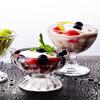 Copo de sorvete de vidro Copo de sorvete comercial criativo Copo de sorvete Copo de milkshake Copo de sobremesa de frutas Doméstico sem chumbo
