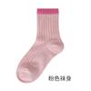 Calcetines apilados para niños, calcetines de malla hueca de verano, calcetines finos de algodón peinado, calcetines Zhuji de color caramelo japonés, venta al por mayor