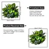 Papel de Parede de Planta Verde Fresca, Folha de Tartaruga, Rabanete Verde, Adesivos de Plantas Aquáticas, Pintura Decorativa para Casa, Quarto, Banheiro, Adesivos para Vaso Sanitário