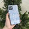 Adecuado para funda de teléfono iPhone 13 Pro Max, Funda protectora Apple 11 de cobertura total con arena movediza líquida de copo de nieve, Diseñada para ser a prueba de caídas