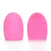 Ferramenta de Limpeza para Pincéis de Maquiagem, Escova de Limpeza de Silicone Portátil, Ferramenta Especial de Limpeza para Maquiagem, Ferramenta de Beleza
