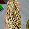 Pulsera de Cuentas de Sándalo de Múltiples Círculos de 108 Cuentas del Fabricante, Cuentas de Oración para Meditación, Ébano Negro, Sándalo Verde, Palo de Rosa Negro