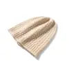 Cashmere 2026 Outono/Inverno Novo Tricô Feminino de Alta Qualidade Aquecimento ao Ar Livre Chapéu Jacquard com Proteção para as Orelhas Touca de Tricô Casual