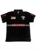 Camisa de Gola Redonda Bordada Lavada Tendência Estilo Japonês Verão 2026 Nova Top Casual Solto Tendência Estilo Americano Japonês