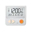 Nuevo Reloj Despertador Inteligente Portátil Temporizador para Niños Pantalla de Temperatura y Humedad Luz Nocturna Temporizador LCD de Cocina Temporizador Digital