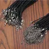 Moda europea y americana Yiwu joyería pequeña collar de cuerda de cuero colgante exagerado collar para la clavícula accesorios de joyería de cuerda de cera venta al por mayor