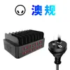 Cargador USB Multifuncional de Múltiples Puertos Transfronterizo de Alta Potencia 100W con Soporte Cargador de Soporte para Teléfono Móvil de 7 Puertos 16 Puertos