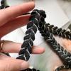 Cinta fragante de Corea del Sur, bricolaje, de doble color, de 8 hebras, para sombreros, accesorios de encaje para prendas de vestir, venta al por mayor