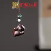 Pingente de Corrente para Celular Sapo de Madeira Arco-Íris Yiming Xianyuan Sandália Criativa de Sândalo Animal Desenho Animado Sapo Ornamento