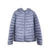 Nueva Chaqueta Casual Ligera de Plumón para Otoño e Invierno para Exteriores, Corte Corto Ajustado, Plumón de Pato Blanco Cálido, Chaqueta de Plumón con Capucha