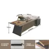 Mesa de Escritório de Luxo Leve Simples Moderna Sensação de Alto Padrão Gerente Presidente Mesa para Uma Pessoa Pequena Grande Mesa Executiva com Armário Lateral