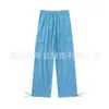 Pantalones Casuales de Color Sólido Lavados, Tendencia Estilo Japonés, Nuevos para Primavera y Otoño 2025, Sueltos para Calle, Versátiles, Moda, High Street, Pantalones Largos