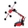 Sugador de vidro elétrico para carro, manual, para carregar, levantar, sucção grande, duas toneladas, manipulador de instalação em canteiro de parede cortina