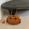 Bolsa tote grande capacidade transfronteiriça 2026 novo outono/inverno, design de nicho, bolsa de ombro, bolsa de trabalho retrô, bolsa de axila
