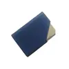 En stock caja de metal para tarjetas de presentación regalo de empresa portatarjetas de cuero PU caja de tarjetas patrón de hueso de uña de acero inoxidable logo personalizado